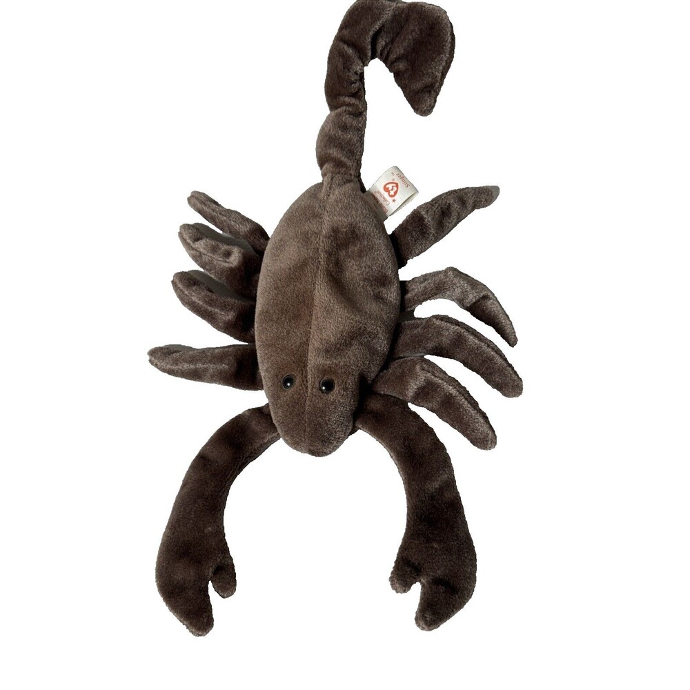 Ty The Beanie Babies Collection Brown Stinger Scorpion 1998 Vintage